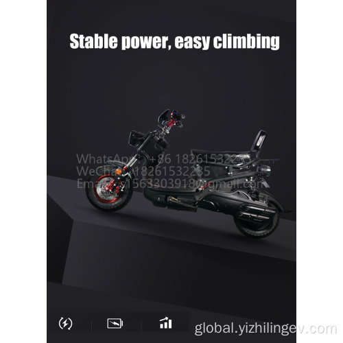 Electric Powered Motorcycles123 2022 Hot Sale High Speed Electric Motorcycle Scooter 20Ah 1500W Factory